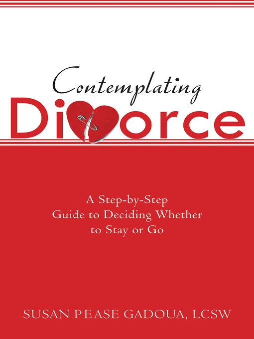 Title details for Contemplating Divorce by Susan Pease Gadoua - Wait list